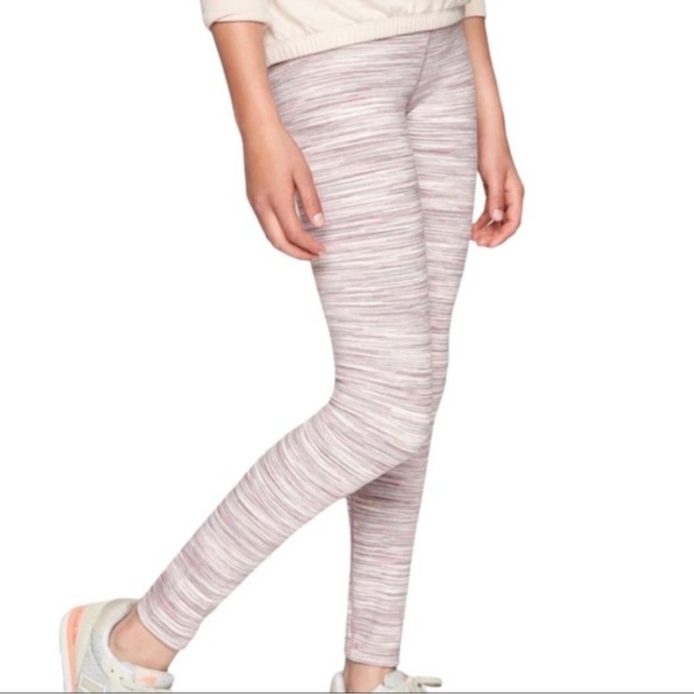 Athleta Girl Space Dye Chit Chat Leggings size Large 12